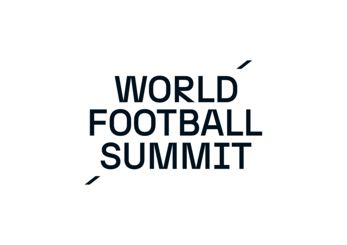 White World Football Summit logo on a transparent background