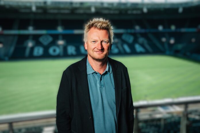 Bastian Huber Bastian Huber, football executive and former technical director, pictured in a professional stadium environment.